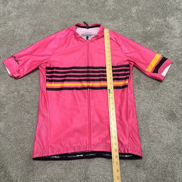 Pedal Mafia Jersey Pink Size XXL Cycling Jersey Full Zip - Picture 4 of 6